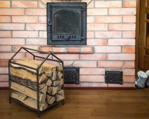 House steel log holder by Atelier Article — gallery view 15