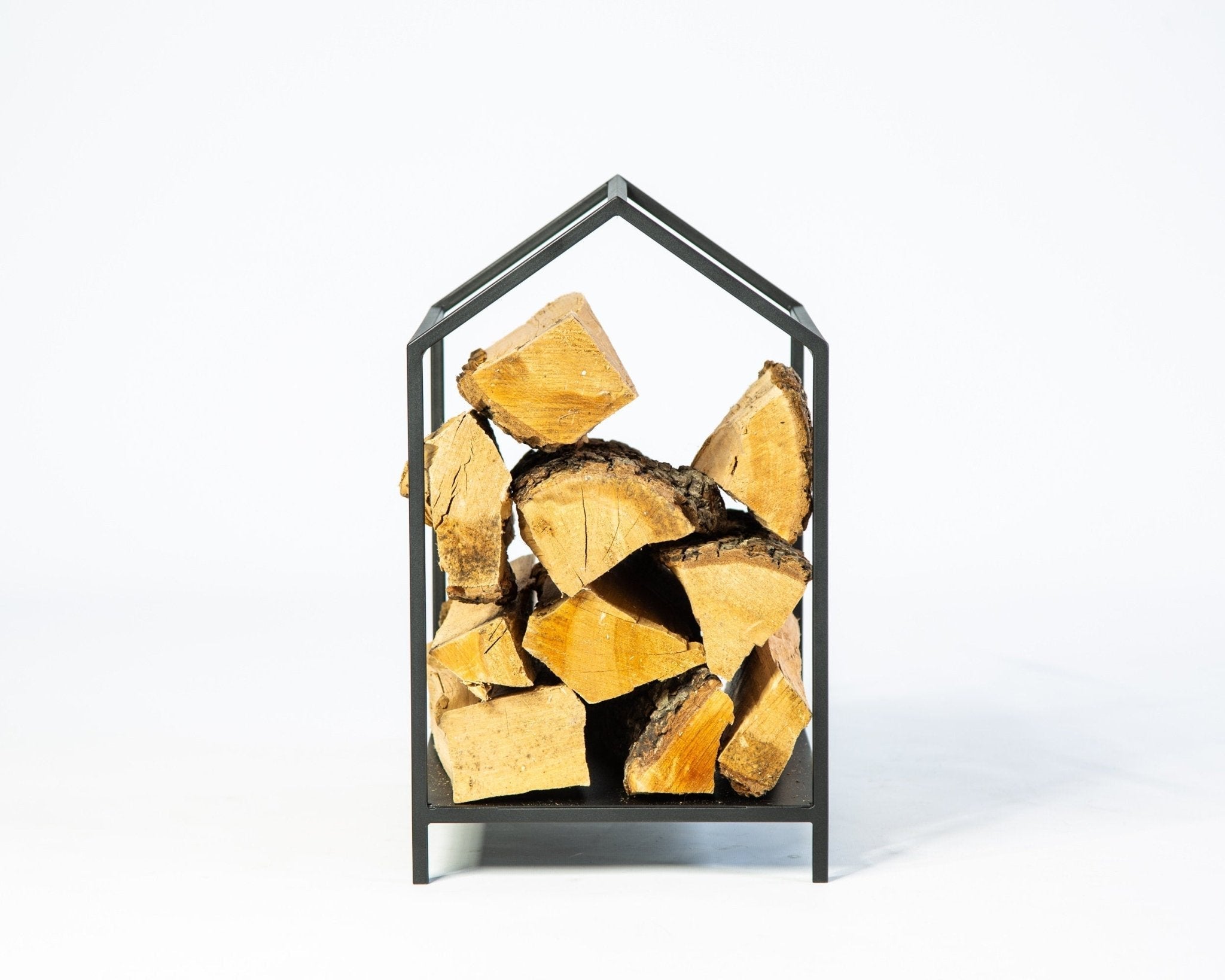 House steel log holder by Atelier Article — gallery view 13