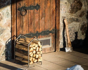 House steel log holder by Atelier Article — gallery view 16