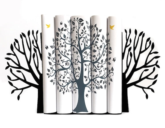 Tree of Life Metal Bookends
