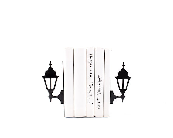Vintage Street Lantern Bookends