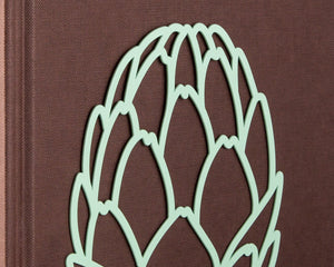 Metal Artichoke Bookends – green – laser-cut steel, photo 3