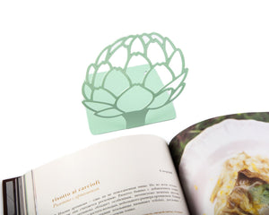 Metal Artichoke Bookends – green – laser-cut steel, photo 5