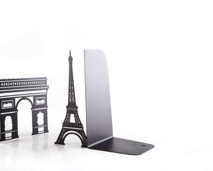 Paris Eiffel Tower Metal Bookends – laser-cut steel, photo 4