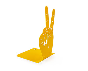 Victory Sign Bookends - designed and made in Ukraine by Atelier Article.