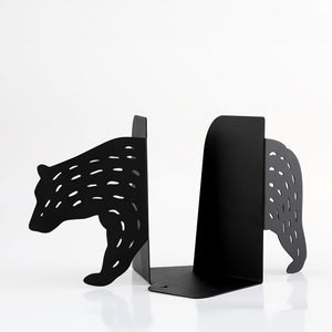 Bear Metal Bookends – laser-cut steel, photo 2