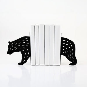 Bear Metal Bookends – laser-cut steel, photo 4