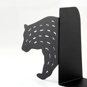 Bear Metal Bookends – laser-cut steel, photo 3