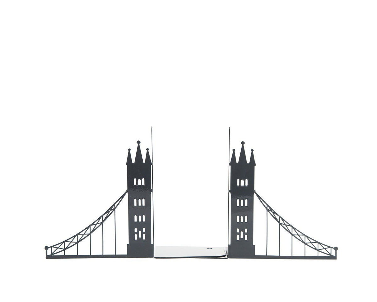 London Metal Bookends – laser-cut steel, photo 2