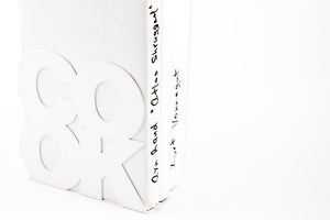 Metal COOK Bookends – laser-cut steel, photo 2