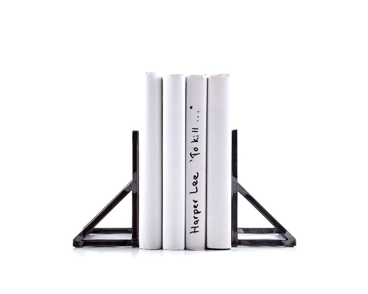 Gate metal bookends – hand-welded steel rod frame, photo 2