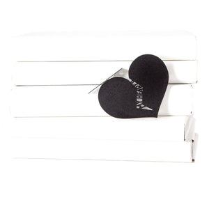 My Heart Is Broken by Books metal bookmark shown flat on a white background