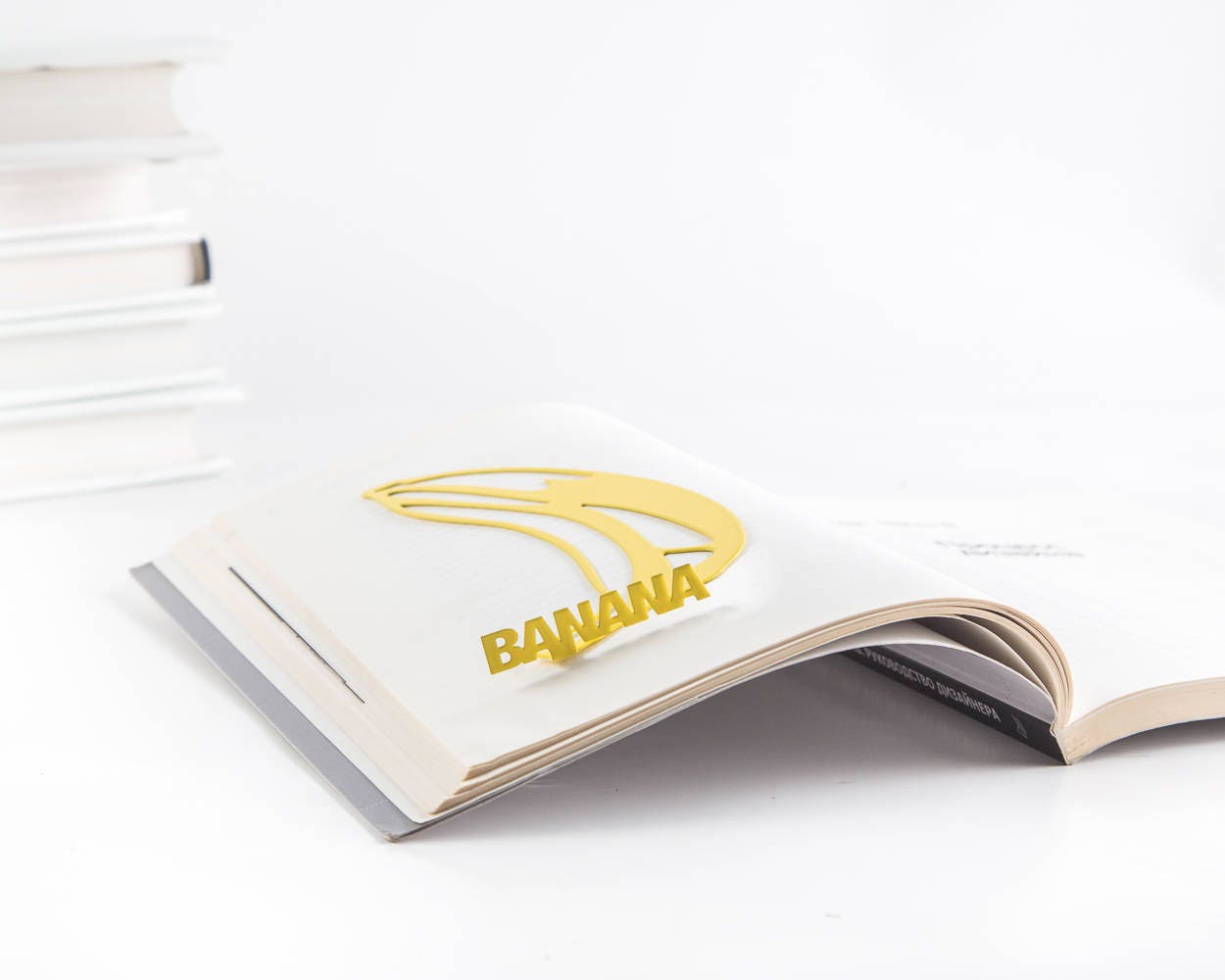 Novelty Bookmark "One Banana". - Atelier Article