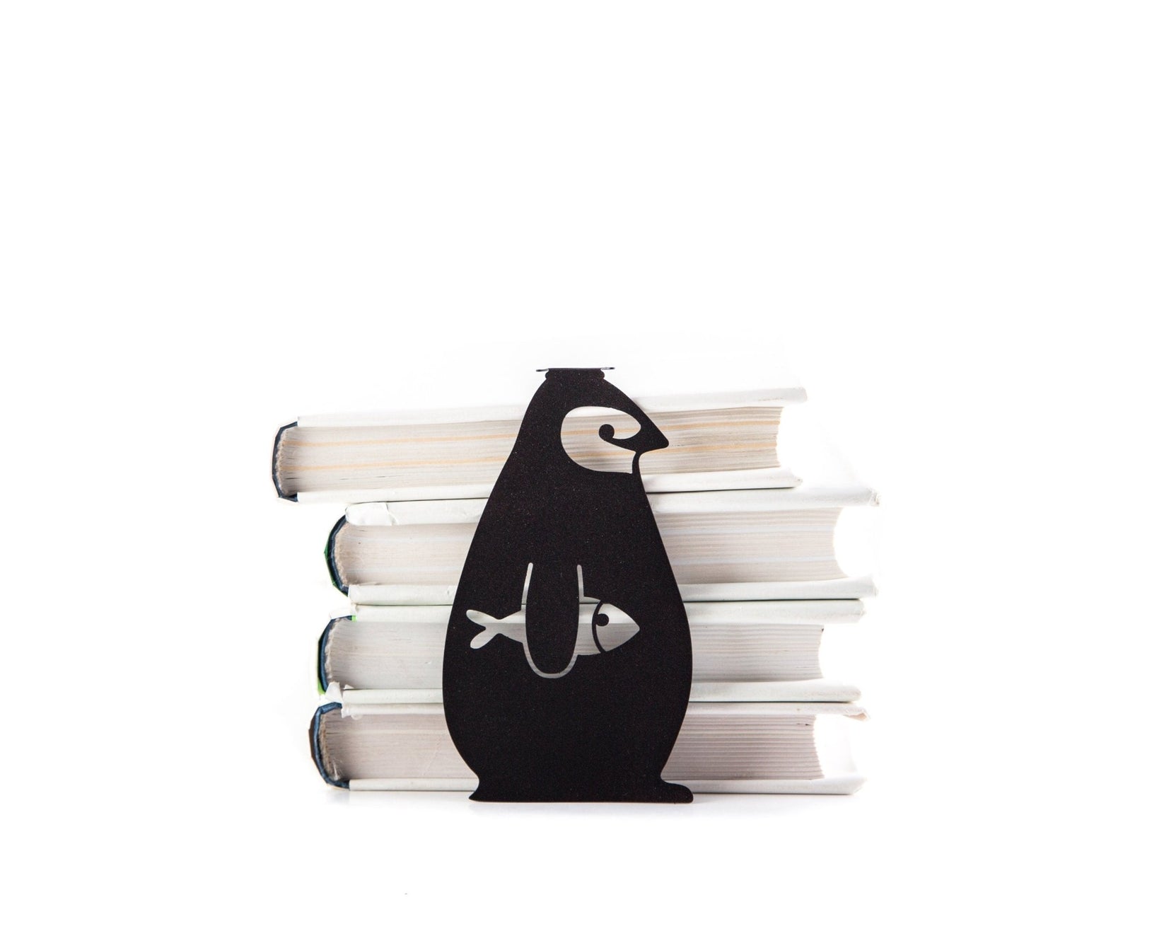 Royal Penguin Novelty Bookmark - Small Bookish Gift for Bestie, Bookworms, and Book Club Party Favors - Atelier Article