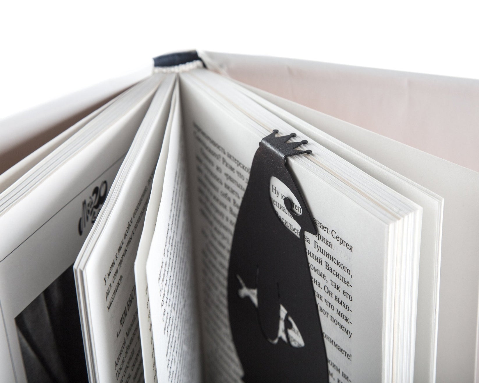 Royal Penguin Novelty Bookmark - Small Bookish Gift for Bestie, Bookworms, and Book Club Party Favors - Atelier Article