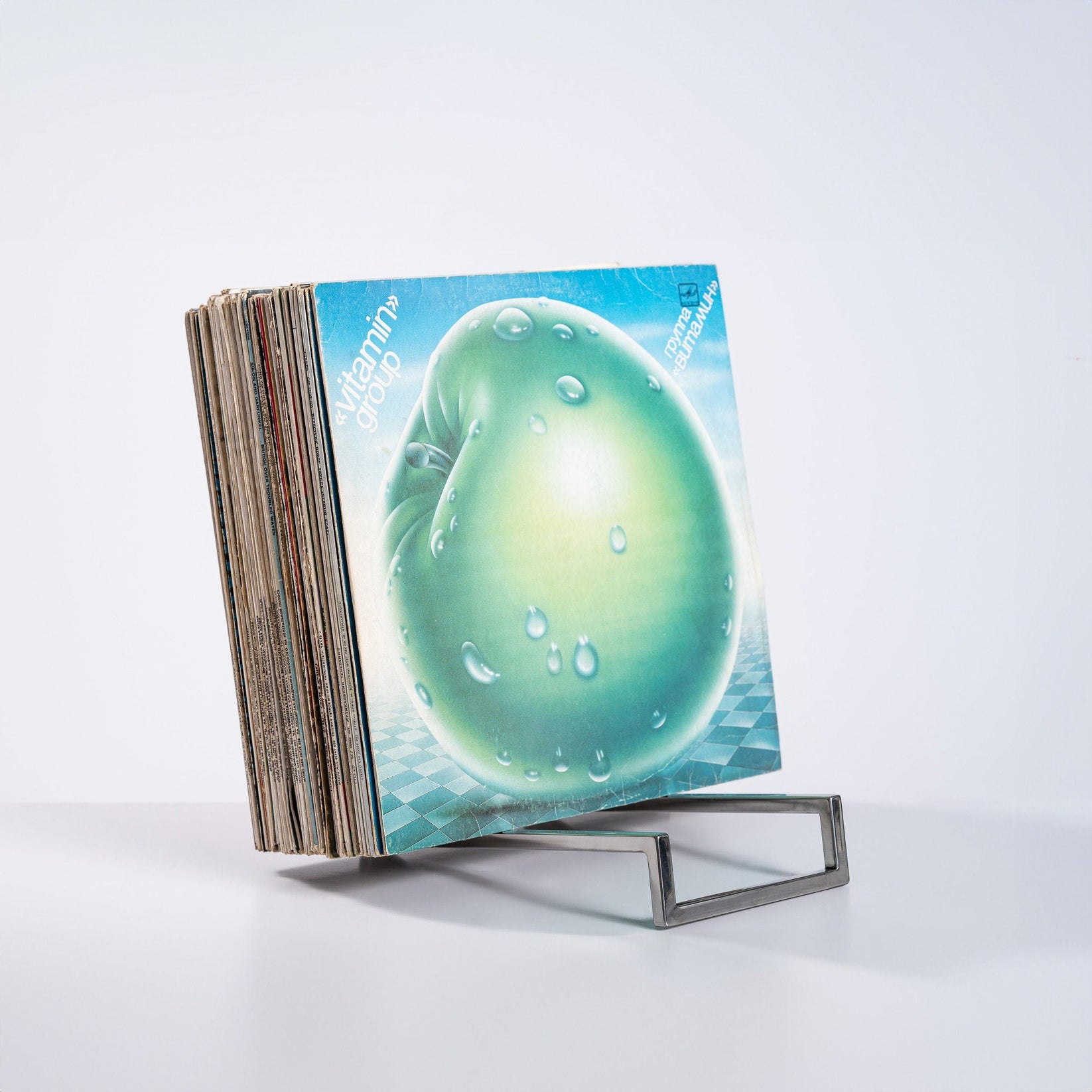 Premium Quality Metal Rack Display for LP records. - Atelier Article