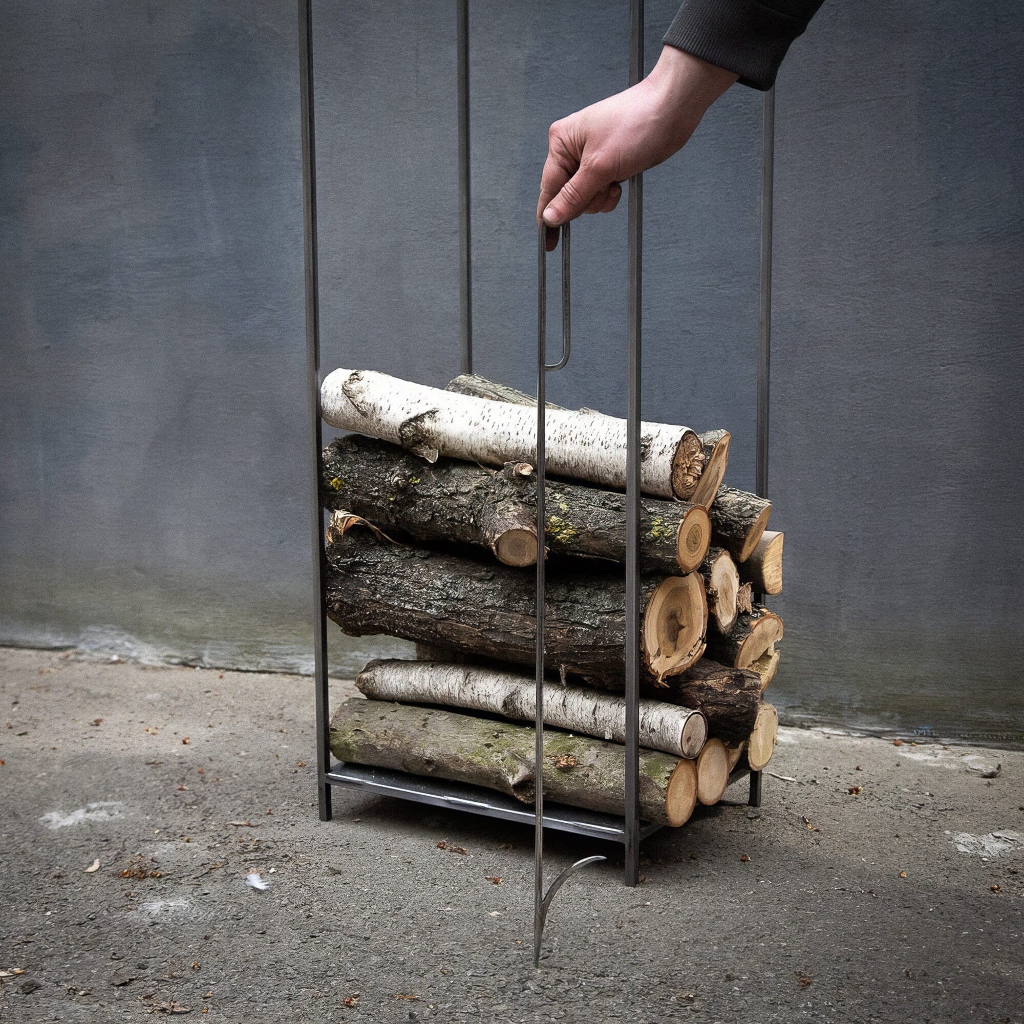 Welded Firewood Custom Firewood Holder Firewood Shelves Large