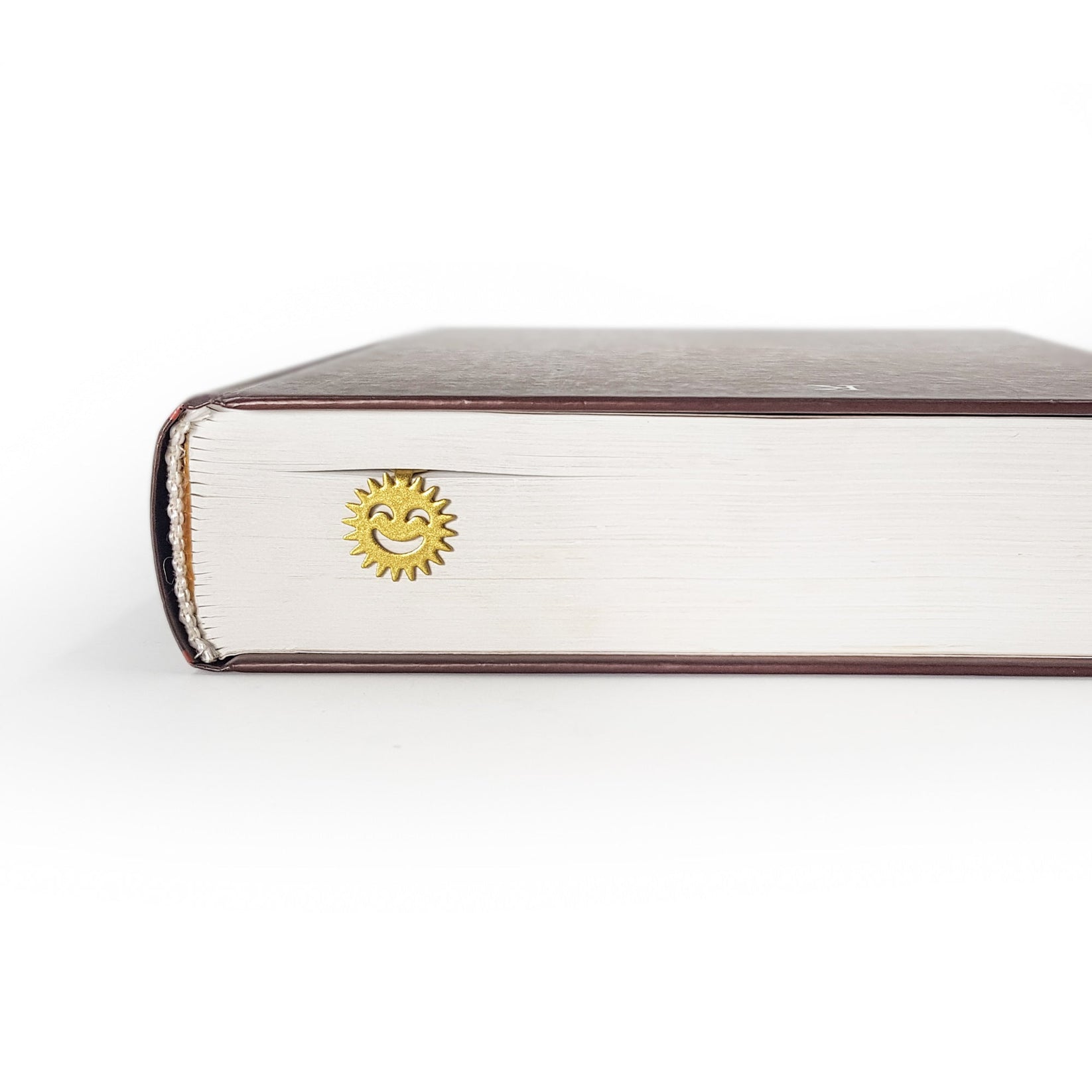 Smiling Sun Metal Bookmark – A Little Sunshine Between the Pages - Atelier Article